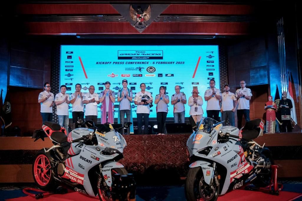 Menparekraf Apresiasi Tim Gresini Racing Promosikan Produk Produk