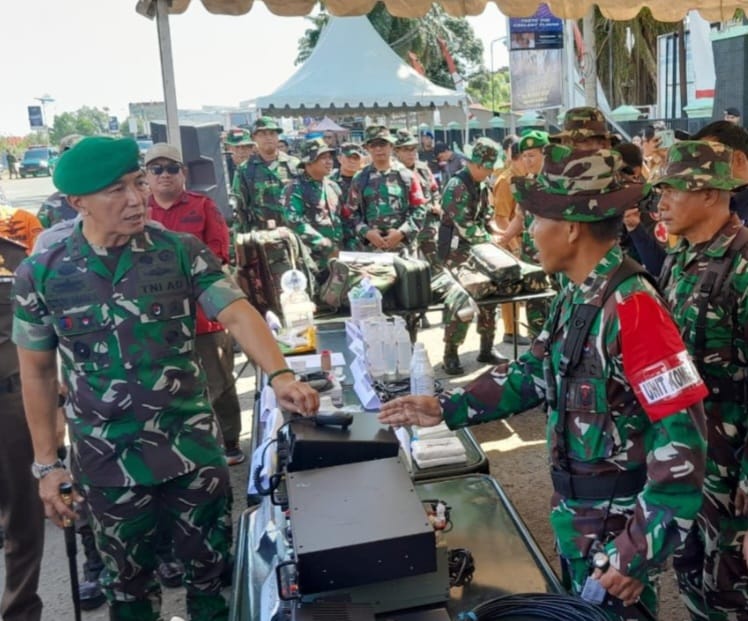 Gelar Latihan Lapangan Bencana Alam Korem 142 Tatag Pangdam Xiv Hsn