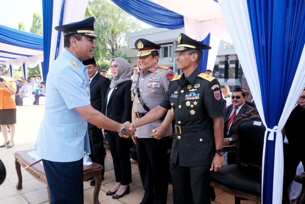 Hadiri Sertijab Pangkoopsud Ii Kasdam Xiv Hsn Wakili Pangdam Sukses